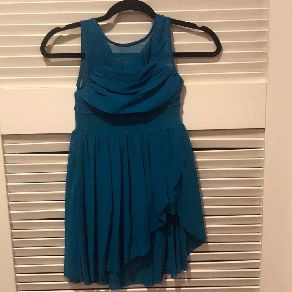 Turquoise dance costume